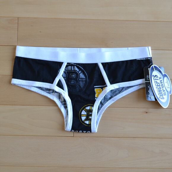 NWT NHL Boston Bruins Underwear Panties Size Medium - Picture 1 of 4